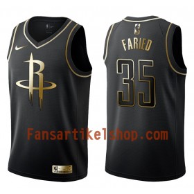 NBA Houston Rockets Trikot Kenneth Faried 35 Nike Schwarz Golden Edition Swingman - Herren
